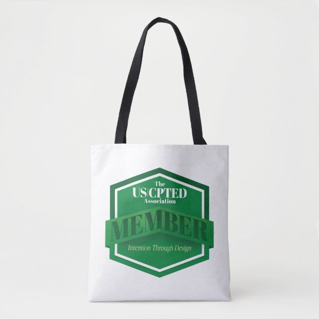 Tote Bag Membre de l'association américaine CPTED Fourre-to (Devant)