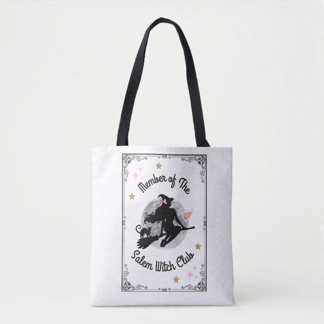 Tote Bag Membre du Salem Witch Club Fourre-tout (Devant)