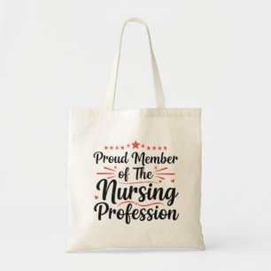Tote Bag Membre fier de la profession infirmière Artistique