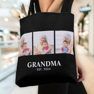 Tote Bag Mémé a établi Black Black 3 Photo