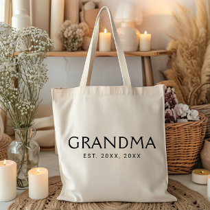 Tote Bag Mémé a Fondé un Nouveau Cadeau pour Grand-parent