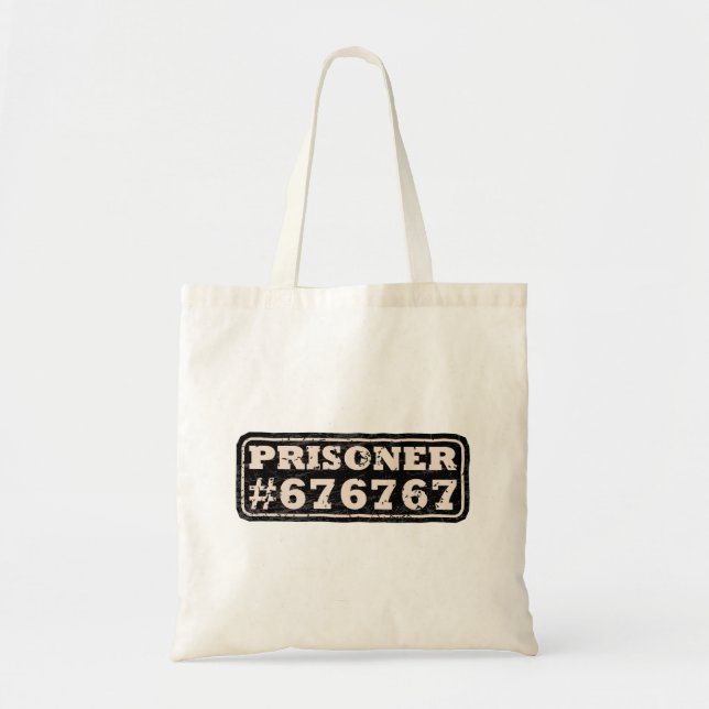 Tote Bag Mème du Prisonnier 67 (Devant)