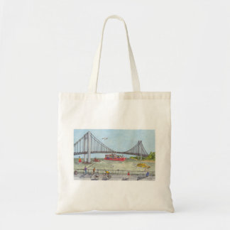 Tote Bag Même la balade par le pont de Verrazano