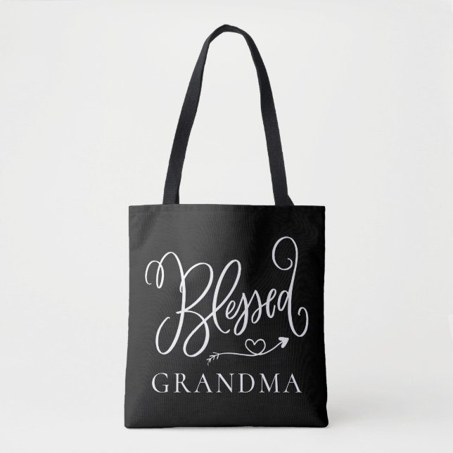 Tote Bag Mémé Moderne Bénie (Devant)