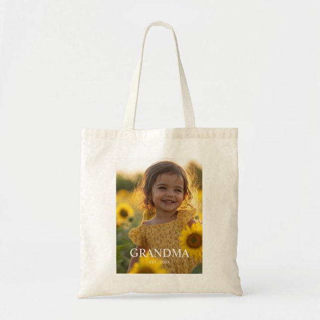 Tote Bag Mémé personnalisée (Devant)