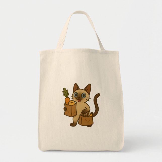 Tote Bag Mèmes d'épicerie (Devant)