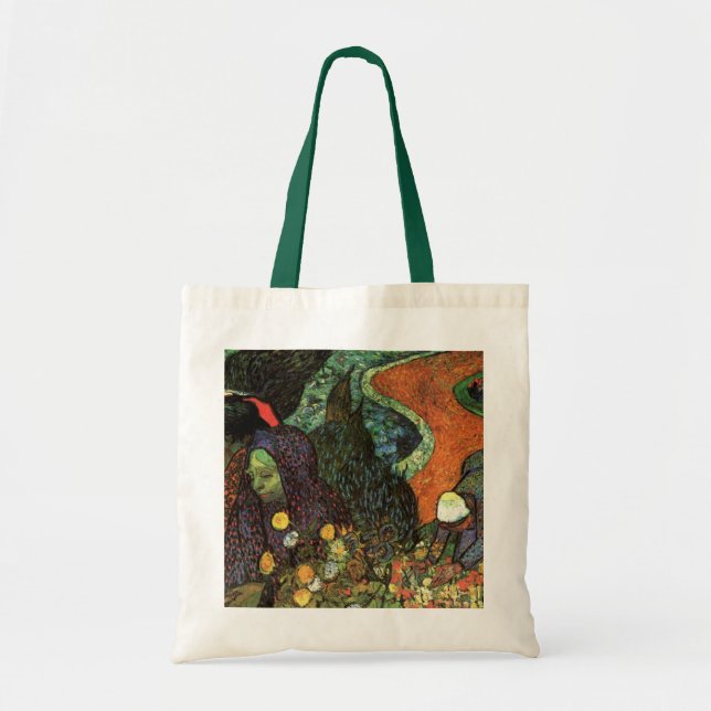 Tote Bag Mémoire du jardin à Etten par Vincent van Gogh (Devant)