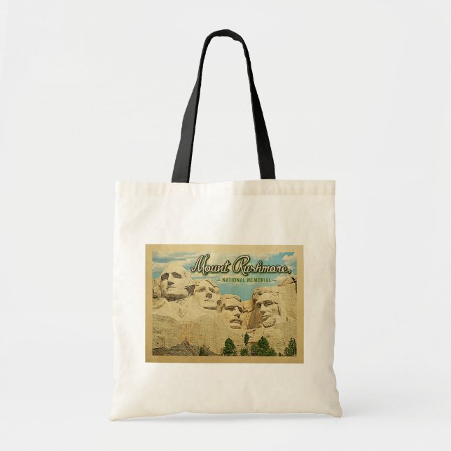 Tote Bag Mémorial national du Mont Rushmore (Devant)