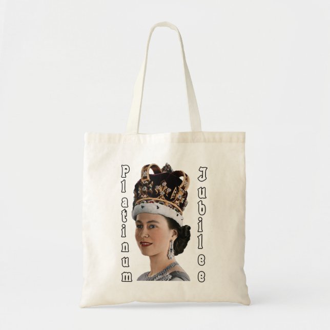 Tote Bag Men Women The Queen of Great Britain Elizabeth (Devant)
