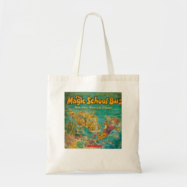 Tote Bag Mens Funny Magic Cartoons École Bus Enfants Cadeau (Devant)