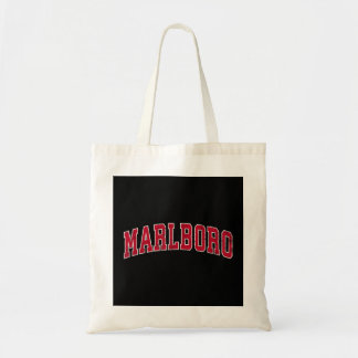 Tote Bag Mens Marlboro New Jersey NJ Design sportif Vintage