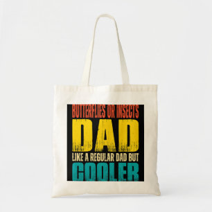 Tote Bag Mens Papillons ou insectes papa Comme un papa ordi
