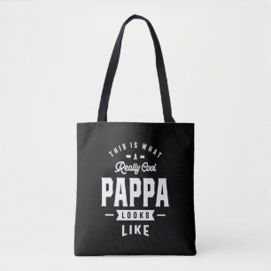 Tote Bag Mens Voici ce qu'un cadeau Pappa vraiment Cool