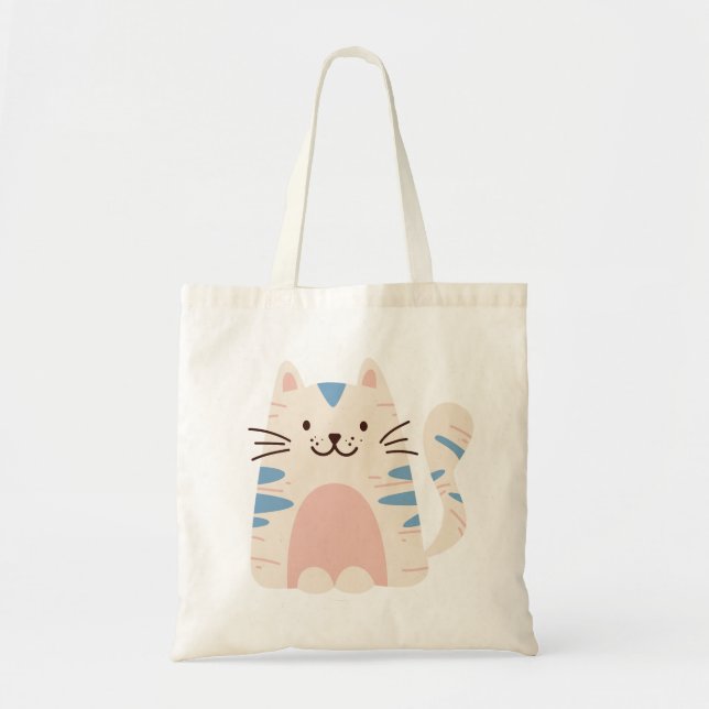 Tote Bag Meow Cat (Devant)