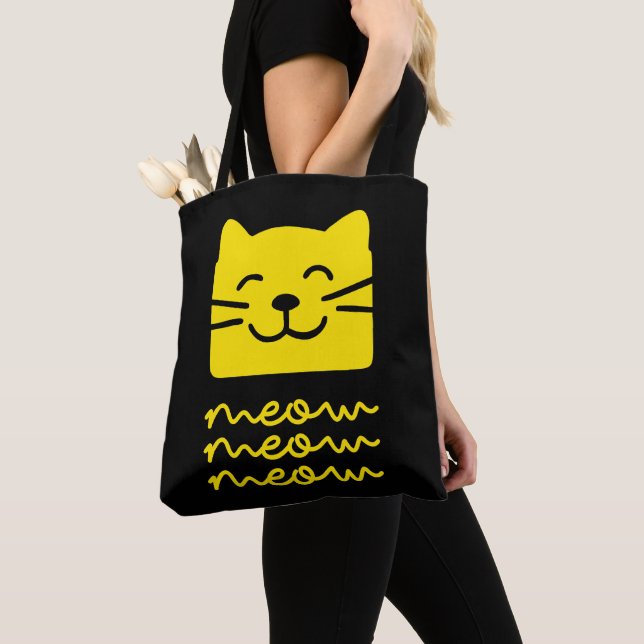 Tote Bag Meow Meow (De près)