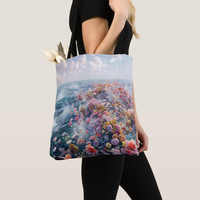 Tote Bag Mer des Azalées (De près)