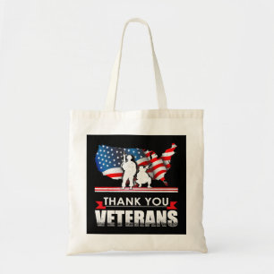 Tote Bag Merci Anciens combattants américains 280