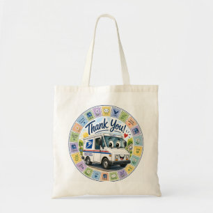 Tote Bag Merci aux travailleurs postaux 