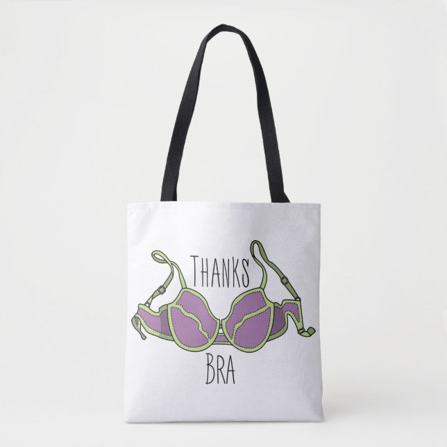 Tote Bag Merci Bra (Devant)