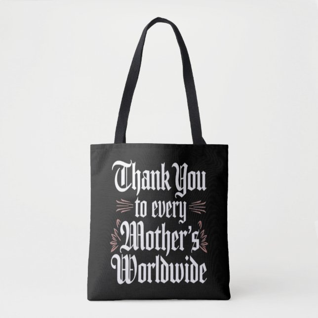 Tote Bag Merci, maman (Devant)