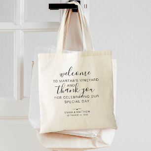 Tote Bag Merci mariage de bienvenue