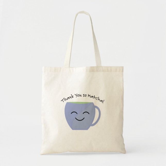 Tote Bag Merci So Matcha (Devant)