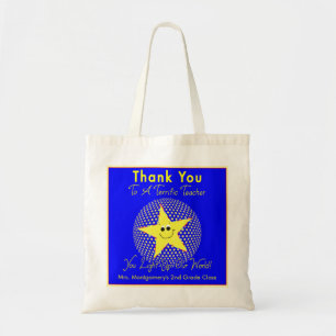 Tote Bag Merci terrible de professeur d'étoile