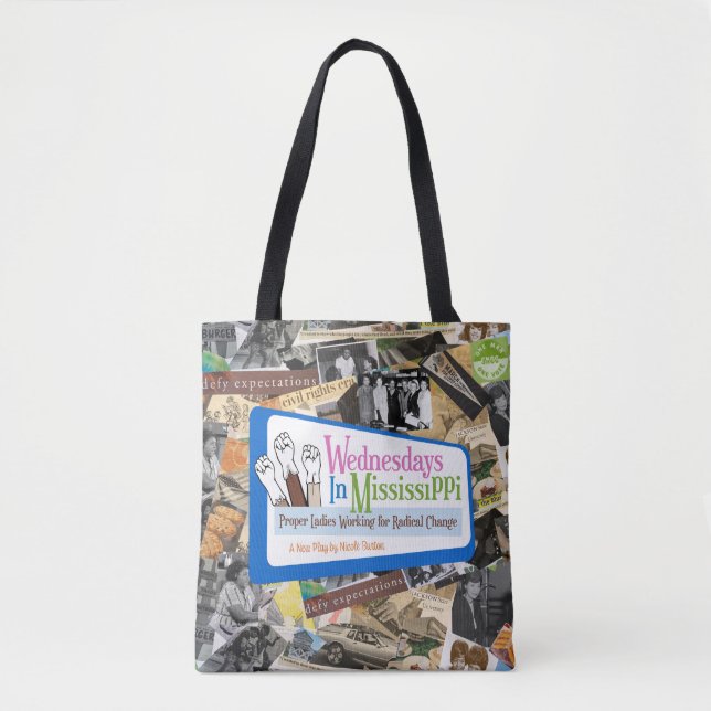 Tote Bag Mercredi dans Mississippi et Pipeline Fourre-tout (Devant)