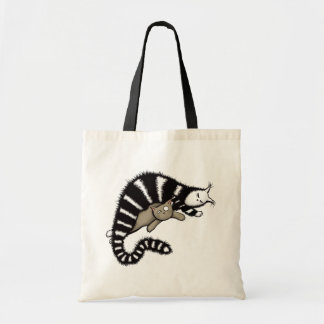 Tote Bag Mère de chat protège son mignonne Kitty