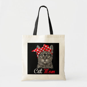 Tote Bag Mère de Funny Cat pour Mothers Day