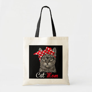 Tote Bag Mère de Funny Cat pour Mothers Day