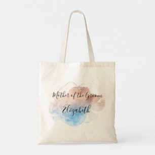Tote Bag Mère de la chambre cadeau Pink Blue Grey Elegant