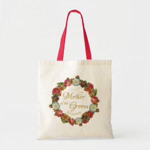 Tote Bag Mère de la chambre Vintage Fleurs d'automne Mariag