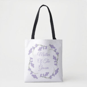 Tote Bag Mère de la lavande de chambre Lavande Fleur Wreath