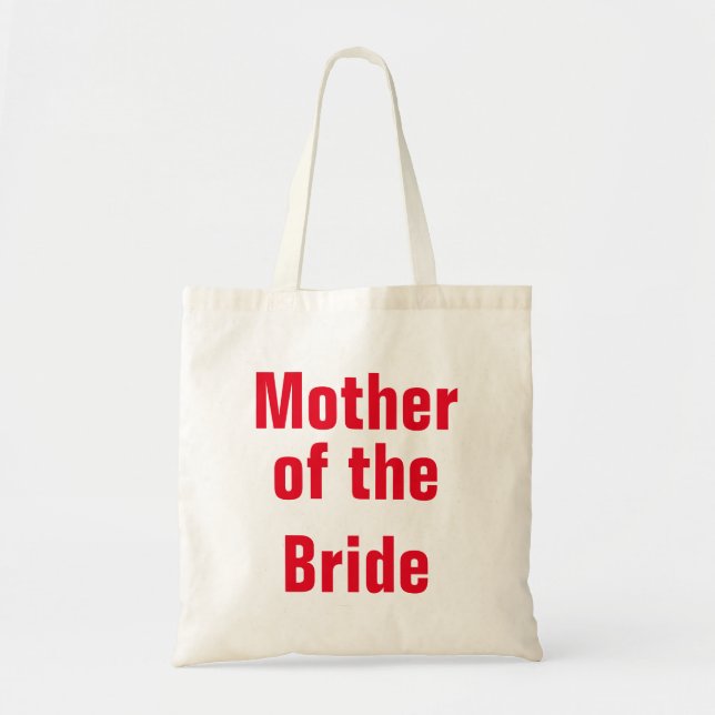 Tote Bag Mère de la mariée (Devant)