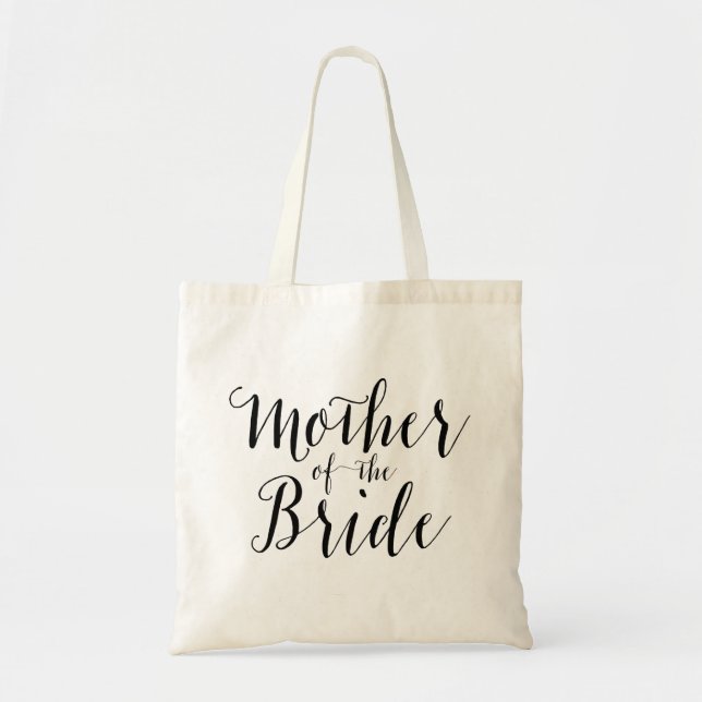 Tote Bag Mère de la mariée, Cadeau Mariage (Devant)