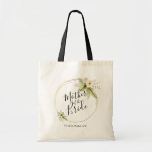 Tote Bag Mère de la mariée - Jolie aquarelle florale