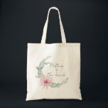Tote Bag Mère de la mariée. Mariage aquarelle succulents<br><div class="desc">sac fourre-tout mariage "Mère de la mariée" avec succulents aquarelle.</div>