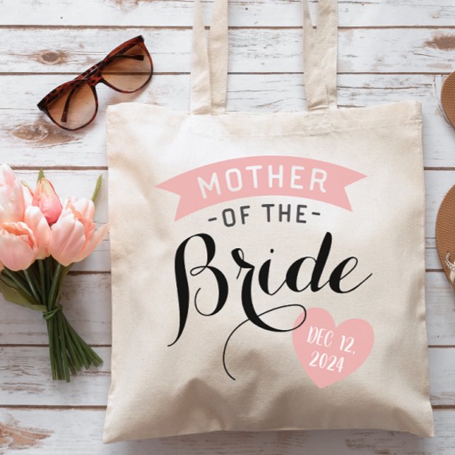 Tote Bag Mère de la mariée personnalisée (Mother of the Bride Tote Bag)