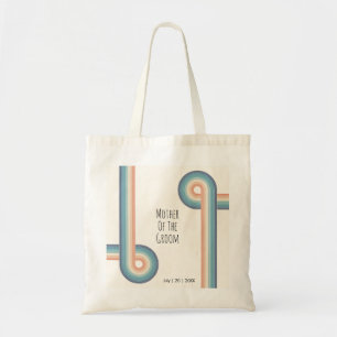 Tote Bag Mère de la mariée vintage rétro ancien style 70