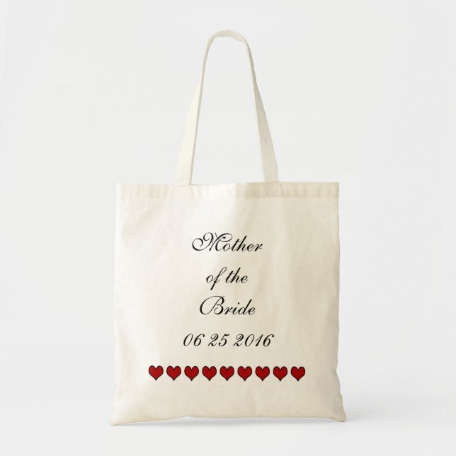 Tote Bag Mère de l'élève de mariée | MARIAGE (Devant)