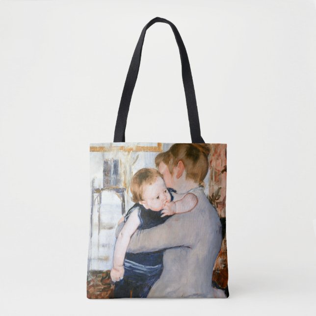 Tote Bag Mère et enfant, Mary Cassatt (Devant)