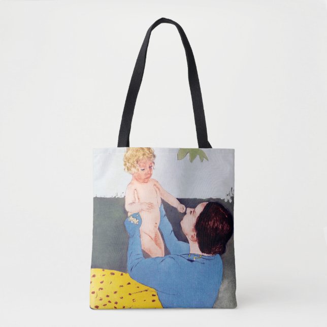 Tote Bag Mère et enfant, Mary Cassatt (Devant)