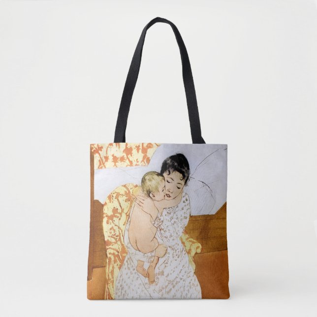 Tote Bag Mère et enfant, Mary Cassatt (Devant)