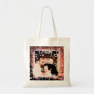 Tote Bag Mère et enfant par le collage de Gustav Klimt