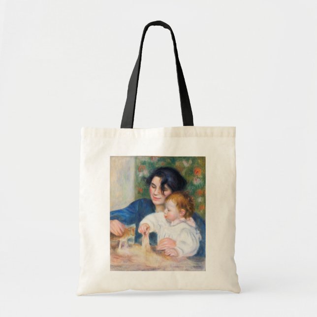 Tote Bag Mère et enfant, Renoir (Devant)
