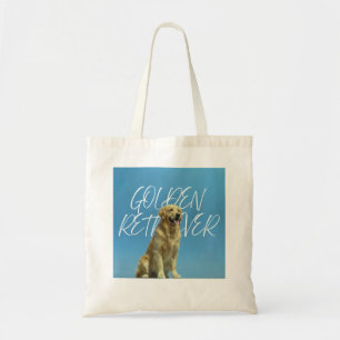 Tote Bag Mère fière de Golden Retriever Photo rétro du ciel