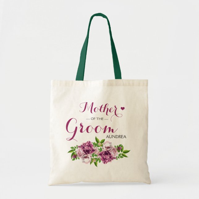 Tote Bag Mère florale rose de la chambre (Devant)