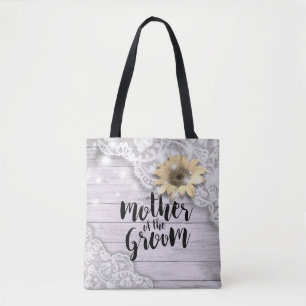 Tote Bag Mère mariage de la dentelle de la chambre Tourneso