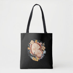 Tote Bag Mère sage-femme enceinte du bébé de fleurs